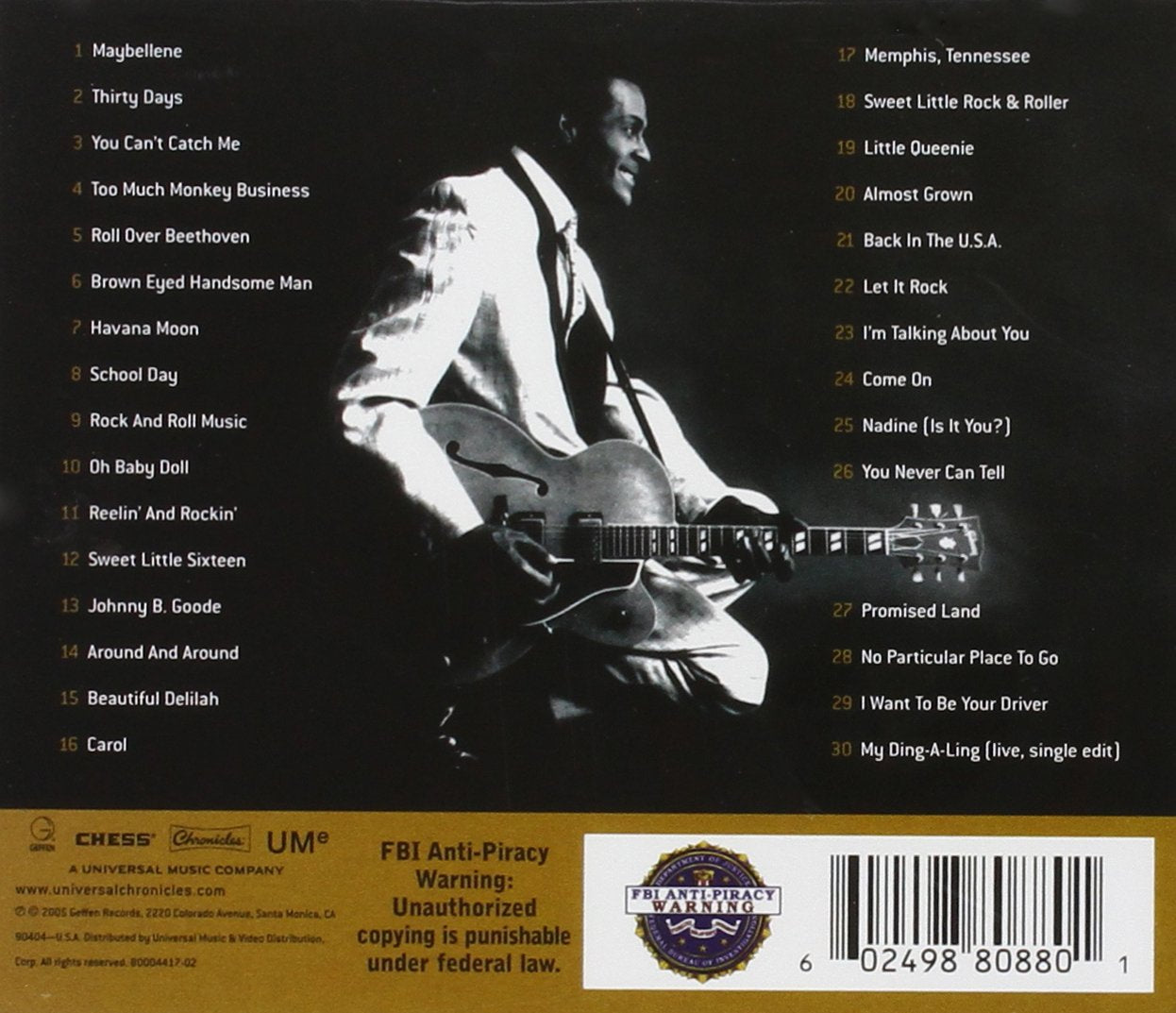 CHUCK BERRY: DEFINITIVE COLLECTION