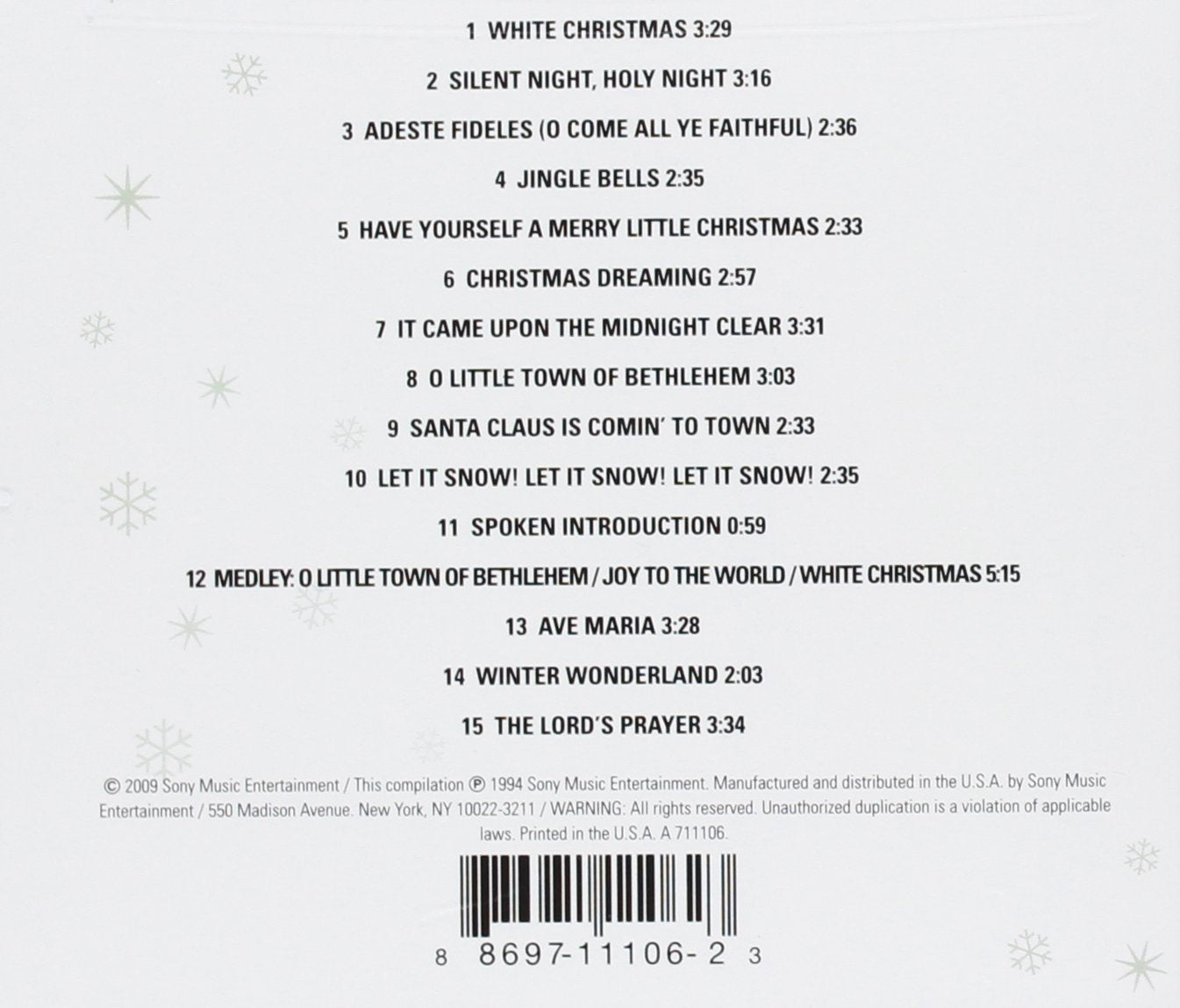 FRANK SINATRA: CHRISTMAS SONGS BY SINATRA