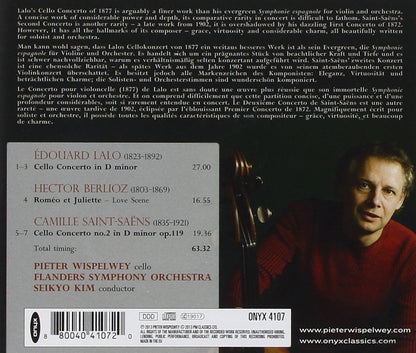 LALO: Cello Concerto; SAINT-SAENS: Cello Concerto No. 2: Pieter Wispelwey, Flanders Symphony Orchestra