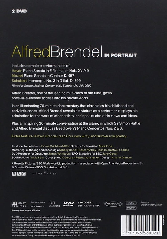Alfred Brendel In Portrait (2 DVD)