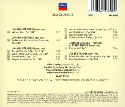 MEMORIES OF VIENNA - JOSEF KRIPS, VIENNA PHILHARMONIC