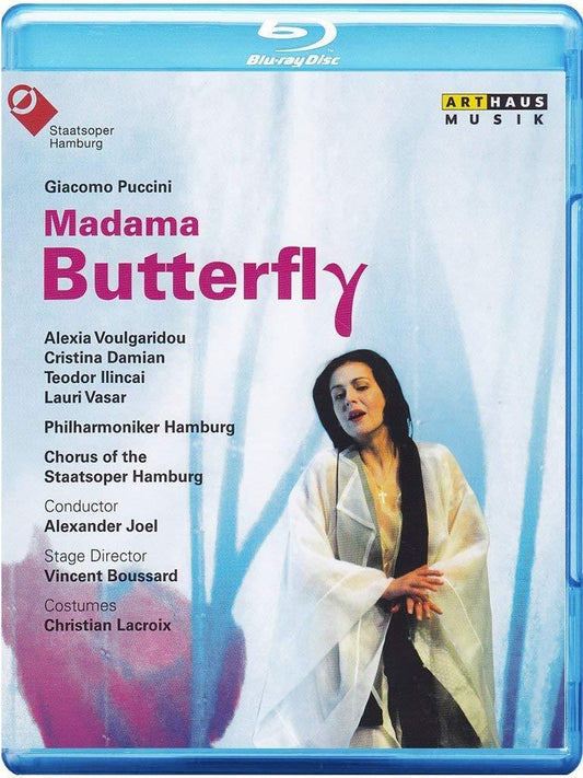 PUCCINI: MADAMA BUTTERFLY (BLU-RAY) - VOULGARIDOU; DAMIAN; ALDRIAN; ILINCAI; PHILHARMONIKER HAMBURG; CHORUS OF STAATSOPER HAMBURG; JOEL; BOUSSARD
