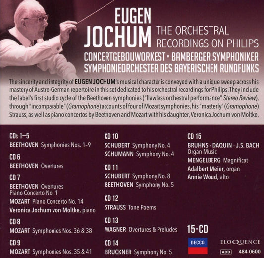 Eugen Jochum – The Orchestral Recordings on Philips (15 CDs)