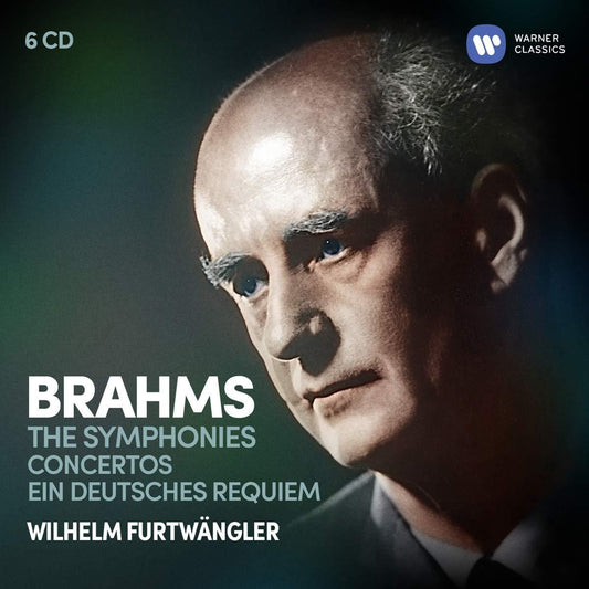 BRAHMS: THE SYMPHONIES, CONCERTOS, EINE DEUTSCHES REQUIEM - FURTWANGLER (6 CDS)