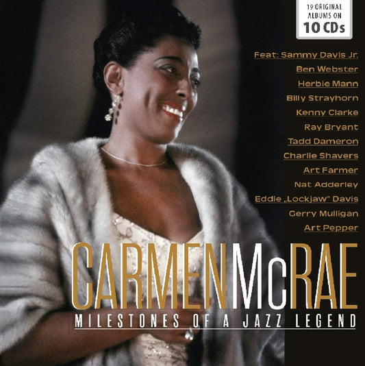 CARMEN MCRAE: MILESTONES OF A JAZZ LEGEND (10 CDS)