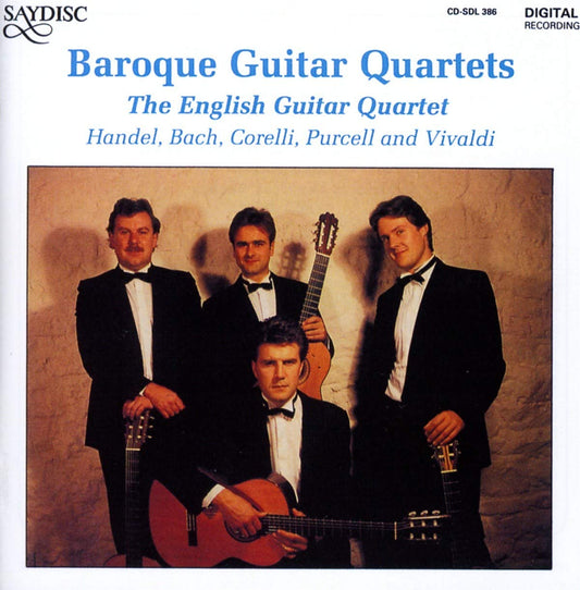 Baroque Guitar Quartets (Handel, Bach, Corelli, Purcell & Vivaldi): The English Guitar Quartet