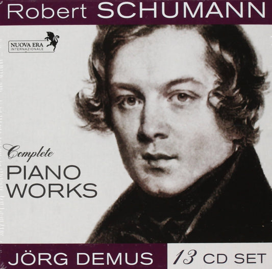 SCHUMANN: COMPLETE PIANO WORKS - JORG DEMUS (13 CDS)