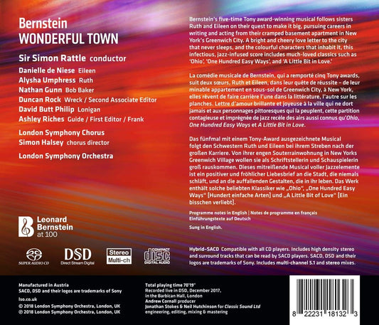 Bernstein: Wonderful Town - Simon Rattle, London Symphony Orchestra (SACD)