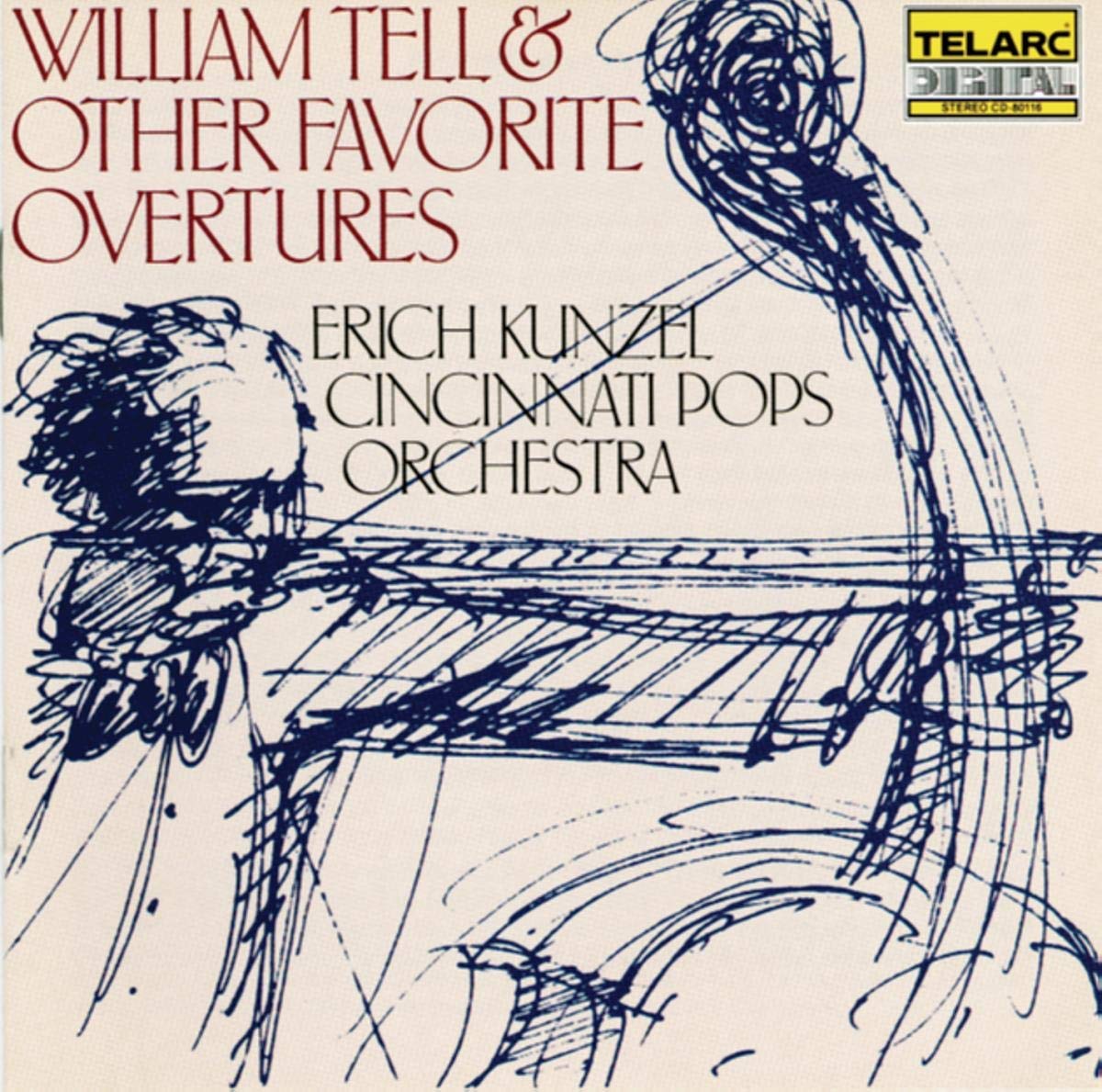 WILLIAM TELL & OTHER FAVORITE OVERTURES - ERICH KUNZEL & CINCINNATI POPS ORCHESTRA