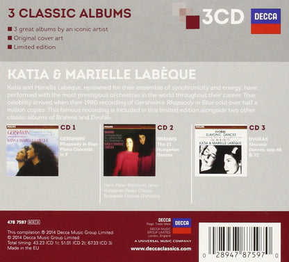 KATIA & MARIELLE LABEQUE: 3 CLASSIC ALBUMS (3 CDS)