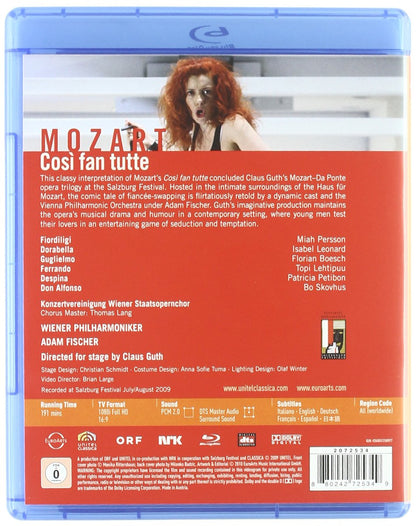 MOZART: Cosi fan Tutte - Skovhus, Vienna Philharmonic, Fischer (BluRay)