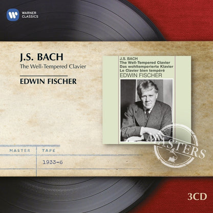 Bach: The Well-Tempered Clavier (COMPLETE) - Edwin Fischer (3 CDS)