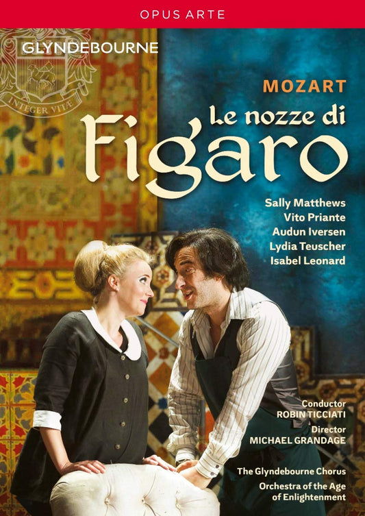 MOZART: Le Nozze di Figaro - Glyndebourne Chorus, London Philharmonic Orchestra, Ticciati (DVD)