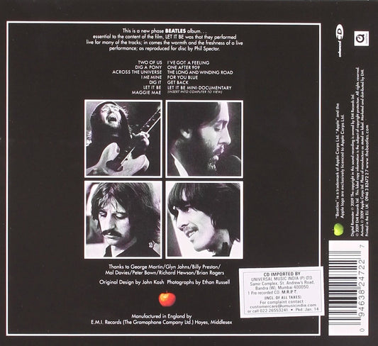 The Beatles: Let It Be (Limited Edition, Remastered, Digipack Packaging)