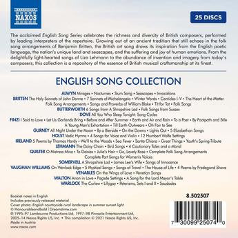 NAXOS ENGLISH SONG COLLECTION (25 CDs)