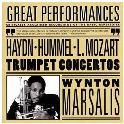 MOZART, L, HAYDN & HUMMEL: TRUMPET CONCERTOS - MARSALIS, NATIONAL PHILHARMONIC