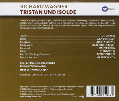 Wagner: Tristan Und Isolde - Herbert von Karajan, Berlin Philharmonic (4 CDs)