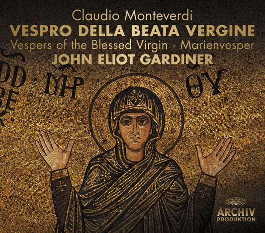 MONTEVERDI: VESPRO DELLA BEATA VERGINE - SIR JOHN ELIOT GARDINER (2 CDS + DVD)