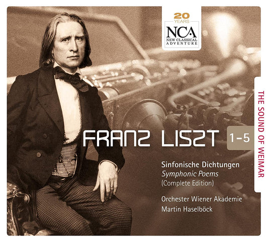 Liszt: Symphonic Poems: Haselböck, Orchester Wiener Akademie (5 CDs)