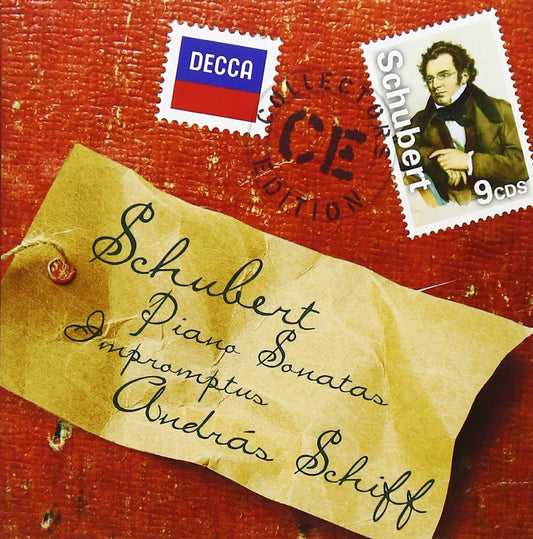 SCHUBERT:  PIANO SONATAS, IMPROMPTUS - ANDRAS SCHIFF (9 CDS)