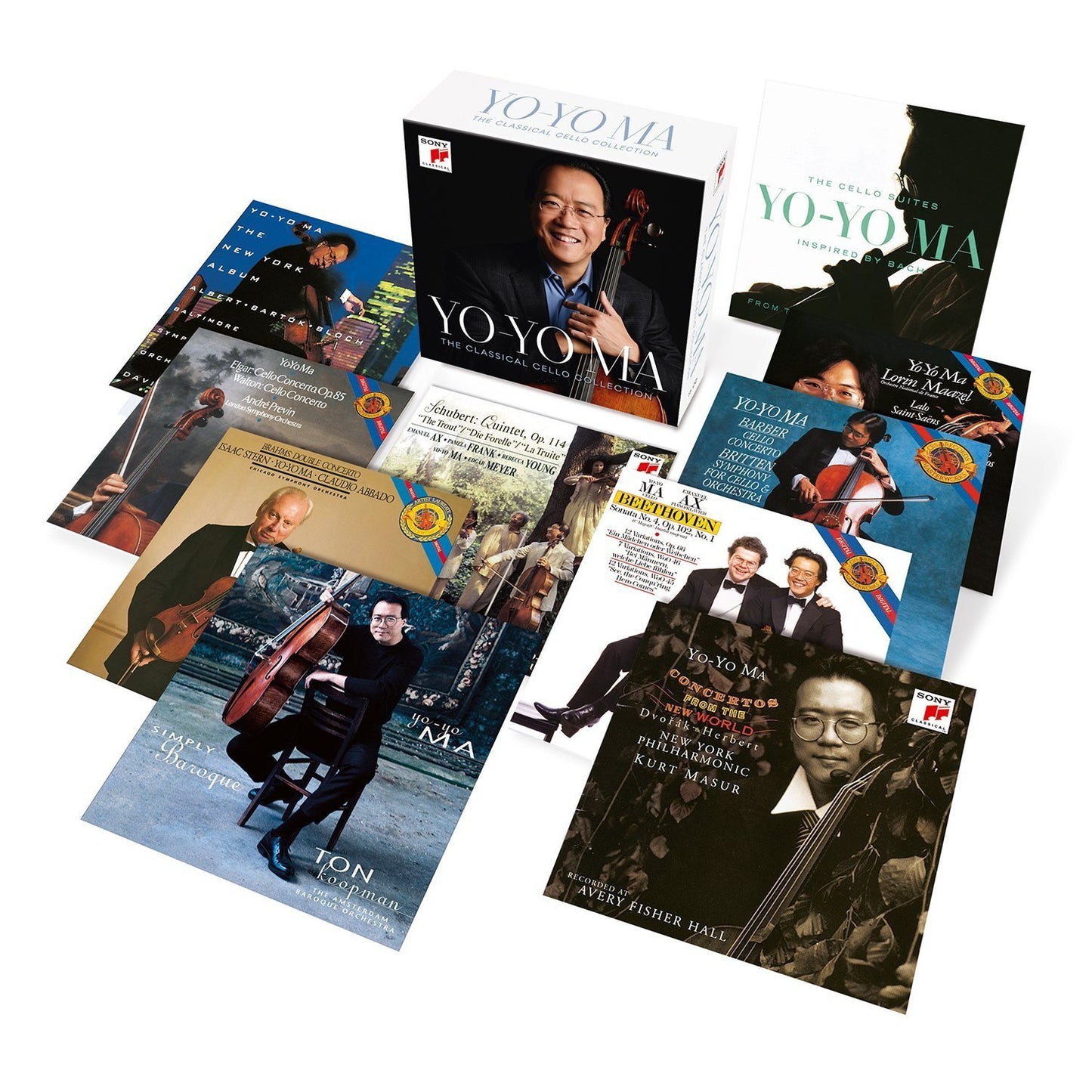 YO-YO MA - THE CLASSICAL CELLO COLLECTION (15 CDs)