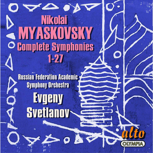 MYASKOVSKY: The Complete Symphonies - RUSSIAN FEDERATION SYMPHONY ORCHESTRA, EVGENY SVETLANOV (14 CDs)