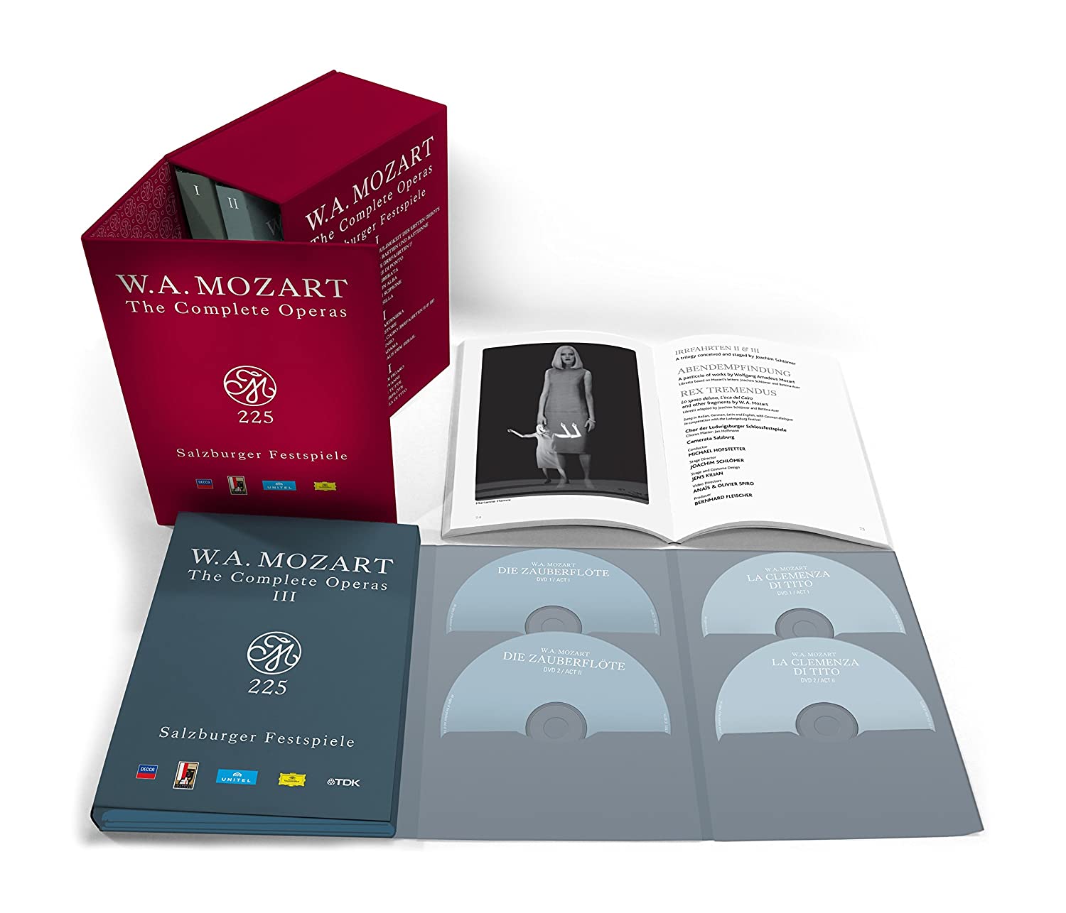 MOZART: THE COMPLETE OPERAS (33 DVDS)