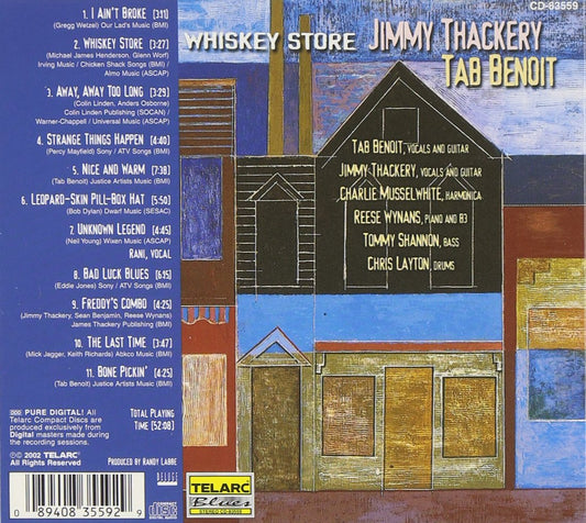 JIMMY THACKERY & TAB BENOIT: WHISKEY STORE
