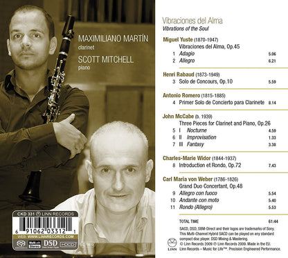 Vibraciones del Alma: Maximiliano Martín, Scott Mitchell (Hybrid SACD)