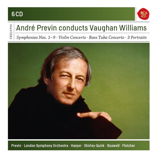 ANDRE PREVIN CONDUCTS VAUGHAN WILLIAMS (6 CDS)