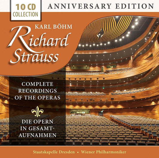 STRAUSS, R: COMPLETE OPERA RECORDINGS, VOLUME 1 - KARL BOHM (10 CDS)