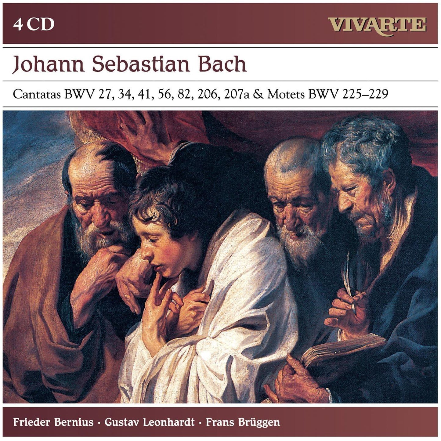 BACH, J.S.: CANTATAS & MOTETS (4 CDS)