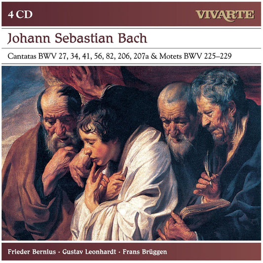 BACH, J.S.: CANTATAS & MOTETS (4 CDS)