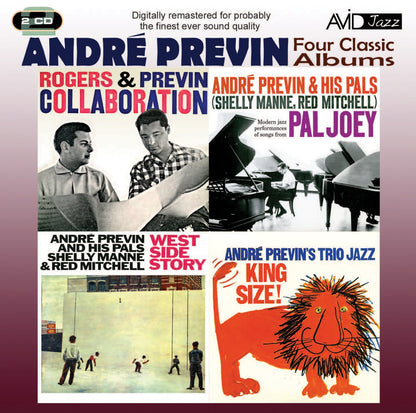 ANDRE PREVIN: FOUR CLASSIC ALBUMS (WEST SIDE STORY / COLLABORATION / KING SIZE / PAL JOEY) (2 CD)