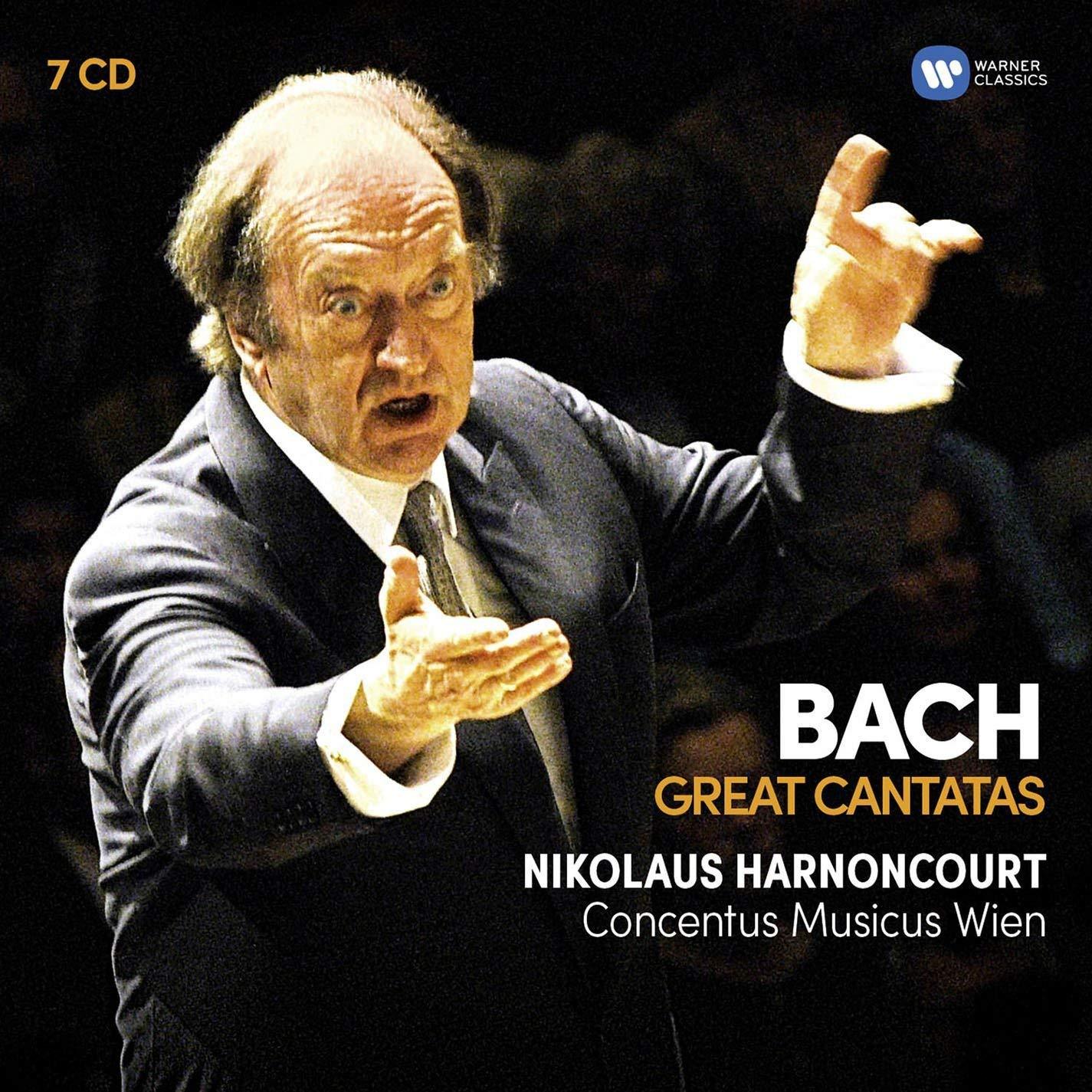 BACH: GREAT CANTATAS - HARNONCOURT (7 CDS)