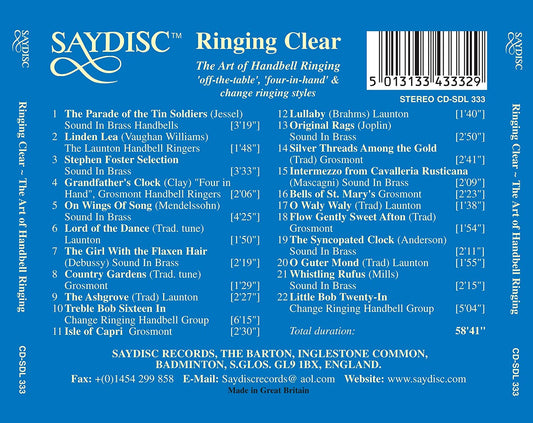 Ringing Clear: The Art of Handbell Ringing