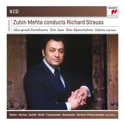 ZUBIN MEHTA CONDUCTS RICHARD STRAUSS (8 CDS)