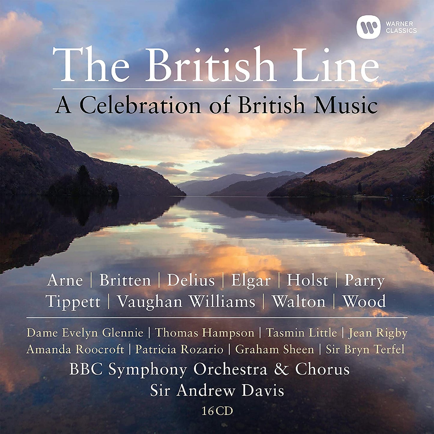 THE BRITISH LINE: A CELEBRATION OF BRITISH MUSIC - ANDREW DAVIS, BBC SYMPHONY (16 CDS)