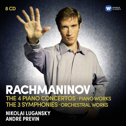 Rachmaninov: The Four Piano Concertos, Piano Works, Three Symphonies and Orchestral Works (8 CDS)