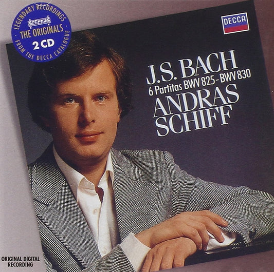 BACH, J.S.: 6 PARTITAS - ANDRAS SCHIFF (2 CDS)
