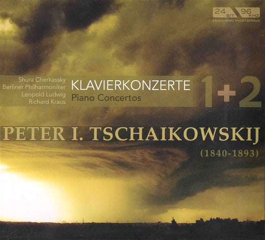 TCHAIKOVSKY: PIANO CONCERTOS 1 & 2 - CHERKASSKY, BERLIN PHILHARMONIC