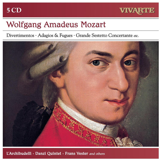 MOZART: DIVERTIMENTOS, SERENADES, ADAGIOS, FUGUES - L'Archibudelli (5 CDS)