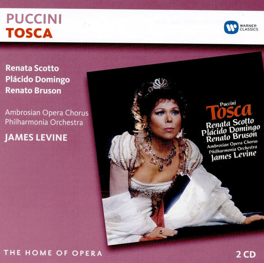 Puccini: Tosca - Scotto, Domingo, Levine, Philharmonia Orchestra (2 CDs)