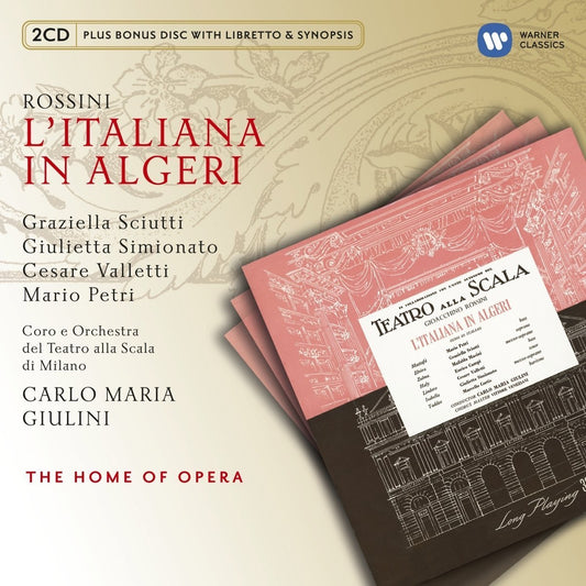 ROSSINI: L'ITALIANA IN ALGERI - GIULINI (3 CDS)