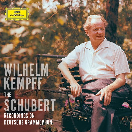 SCHUBERT: The SOLO RECORDINGS ON Deutsche Grammophon - WILHELM KEMPFF (9 CDS + BLU RAY AUDIO)