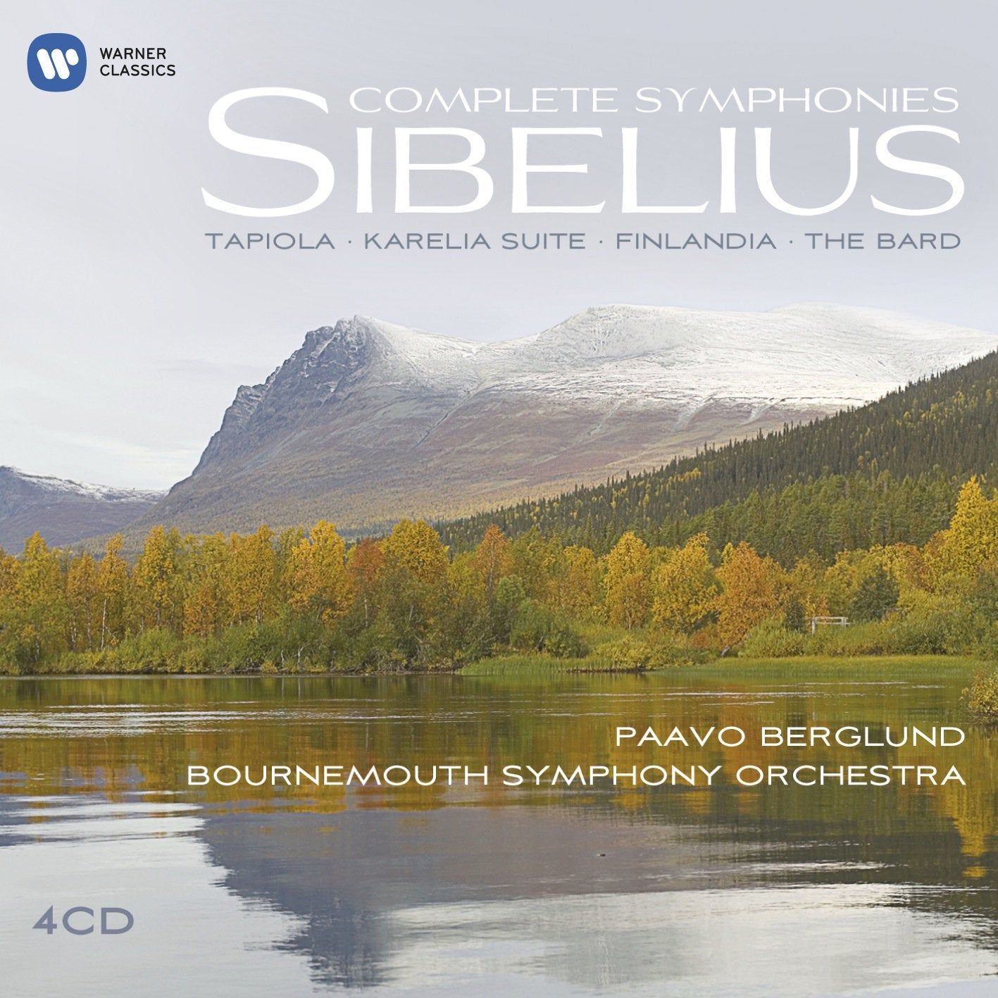 SIBELIUS: SYMPHONIES - Paavo Berglund, Bournemouth Symphony Orchestra (4 CDs)