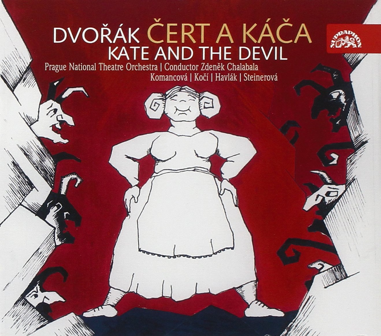 DVORAK: Kate and the Devil - Komancova, Koci, Havlak, Prague National Theatre (2 CDs)