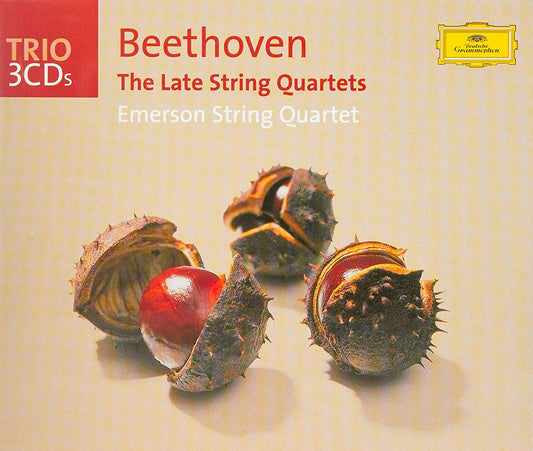 BEETHOVEN: THE LATE STRING QUARTETS - EMERSON STRING QUARTET (3 CDS)