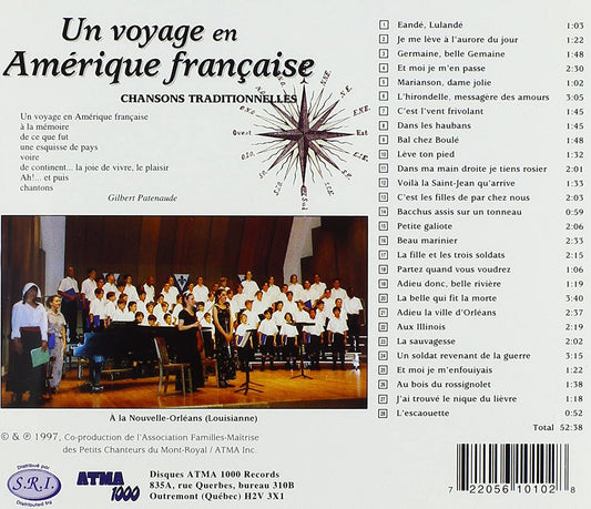 En voyage en Amérique française - Chansons traditionnelles - Les Petits Chanteurs du Mont-Royal