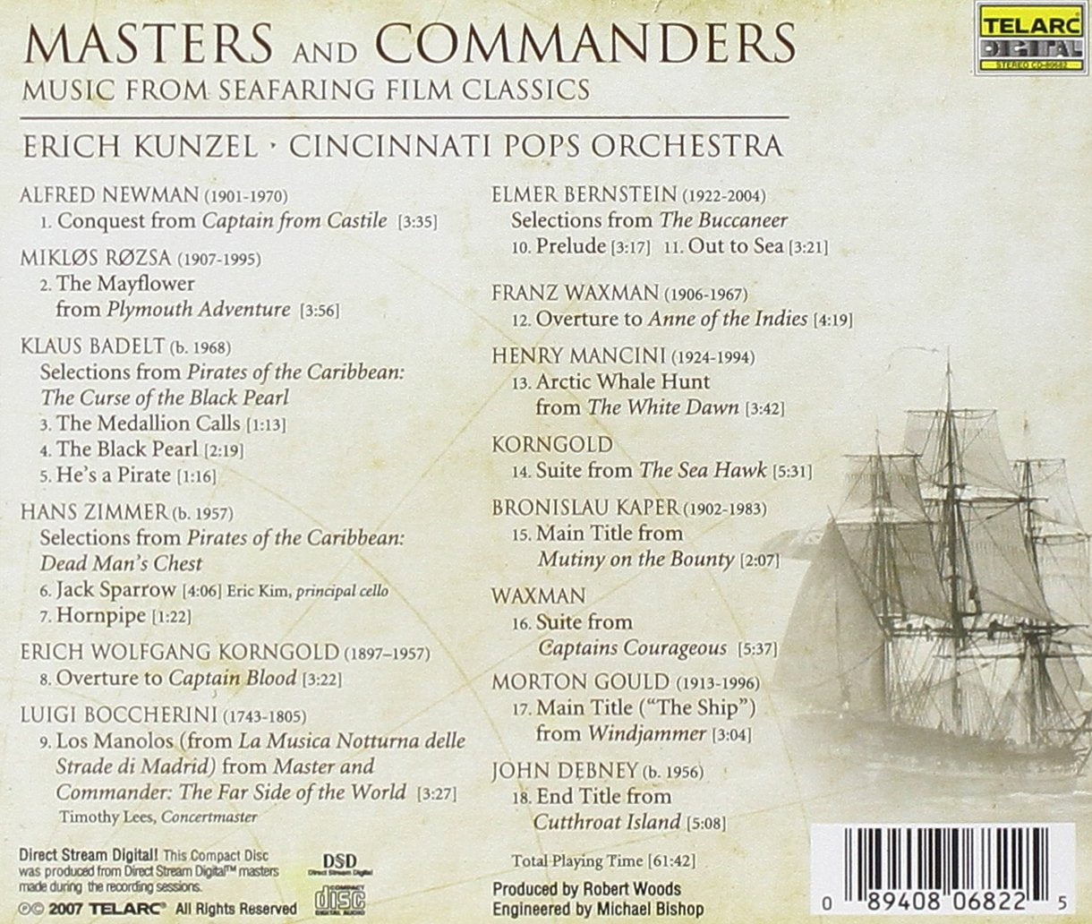 Masters and Commanders - Erich Kunzel, Cincinnati Pops